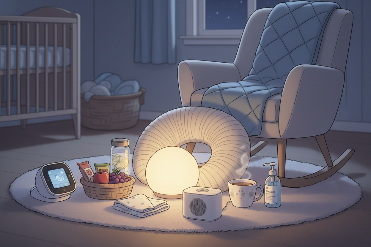 10 cosas que todo padre o madre reciente necesita para sobrevivir al turno de noche